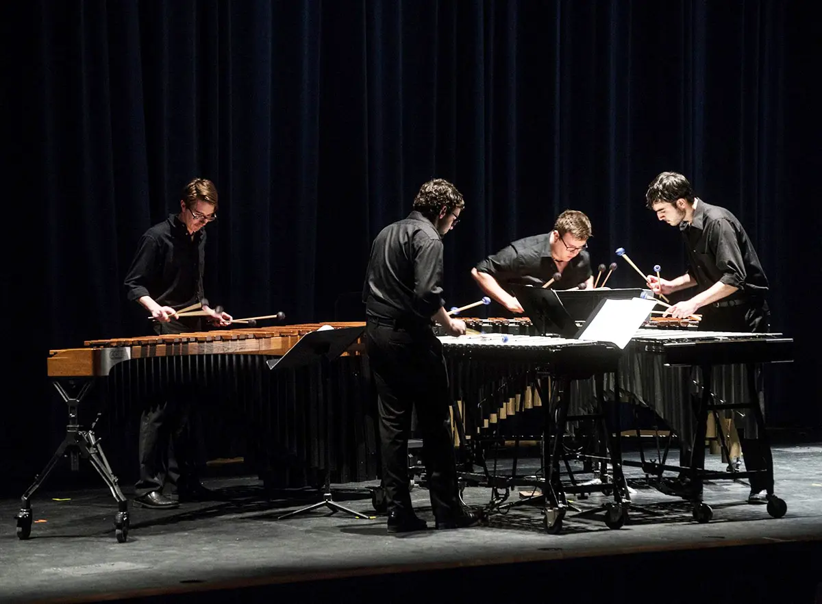 Percussion Ensemble Music Department Fine Arts Humanities & Social